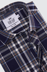 BLUE CHECK SHIRT
